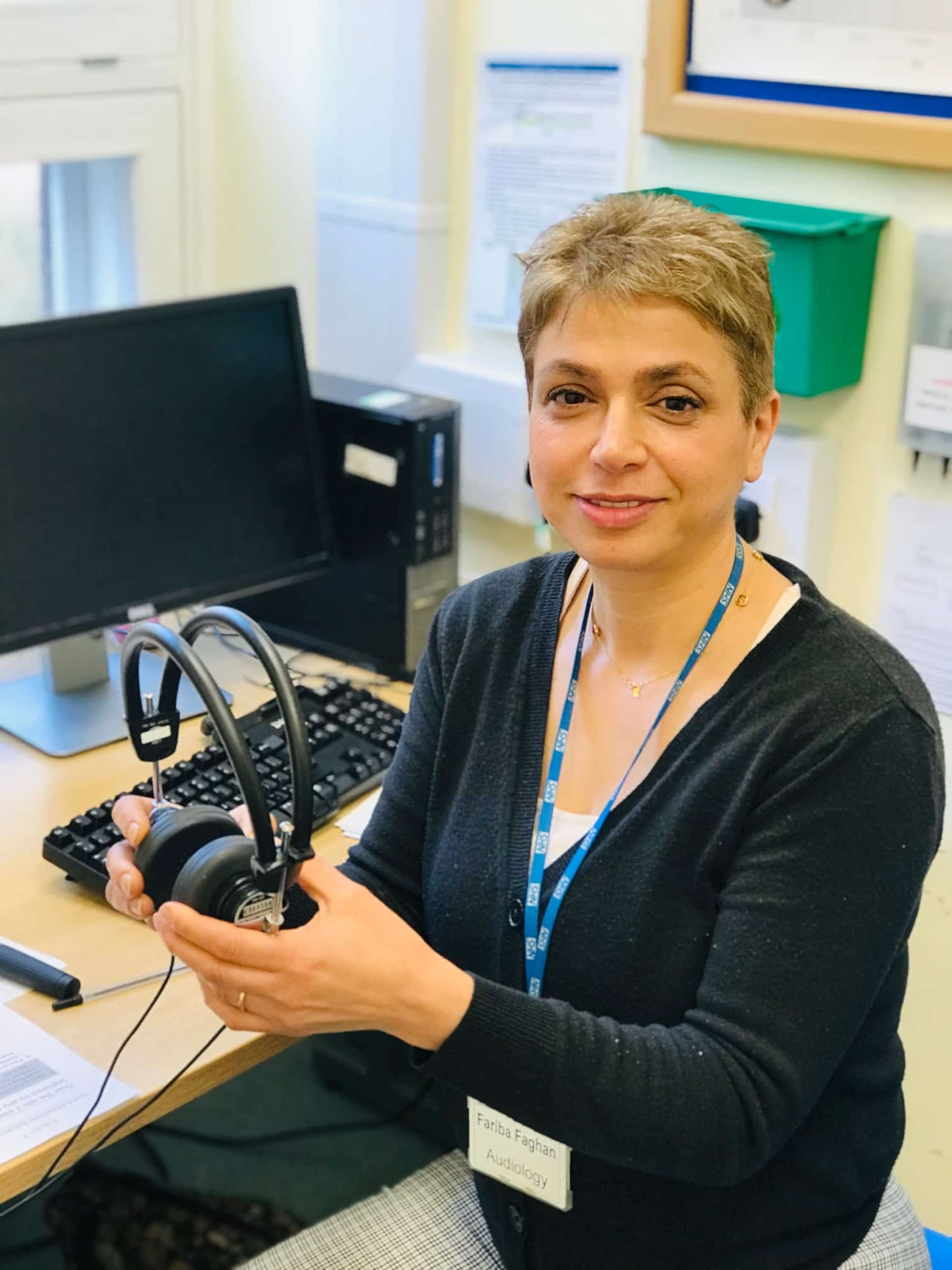Fariba Faghan, audiologist